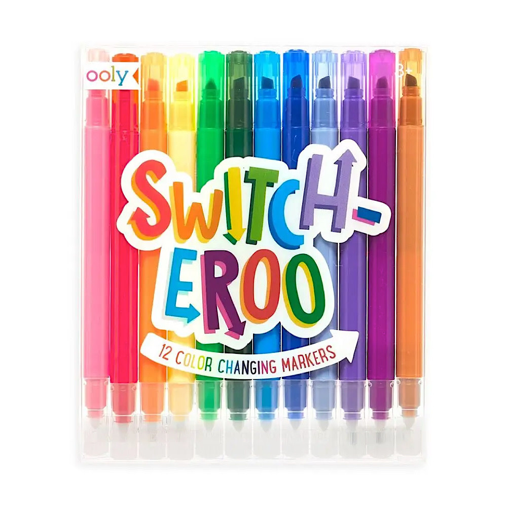Ooly Ooly - Switcheroo Color Changing Markers - Set of 12