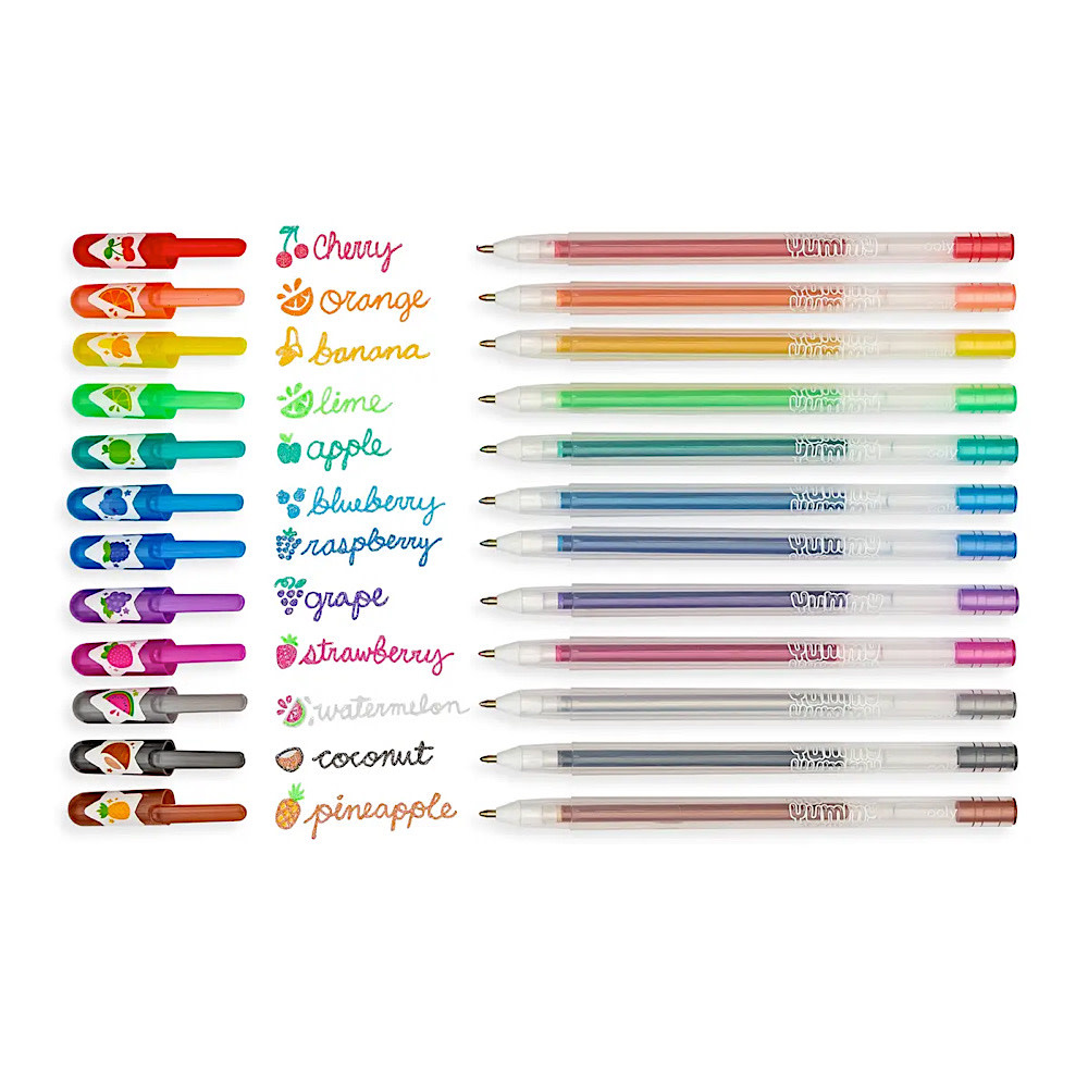 Ooly Yummy Scented Glitter Gel Pens Set