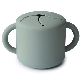 Mushie Mushie - Snack Cup - Cambridge Blue