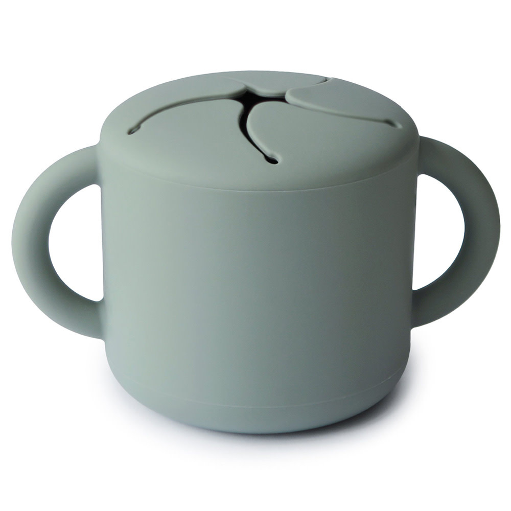 Mushie Mushie Snack Cup - Cambridge Blue