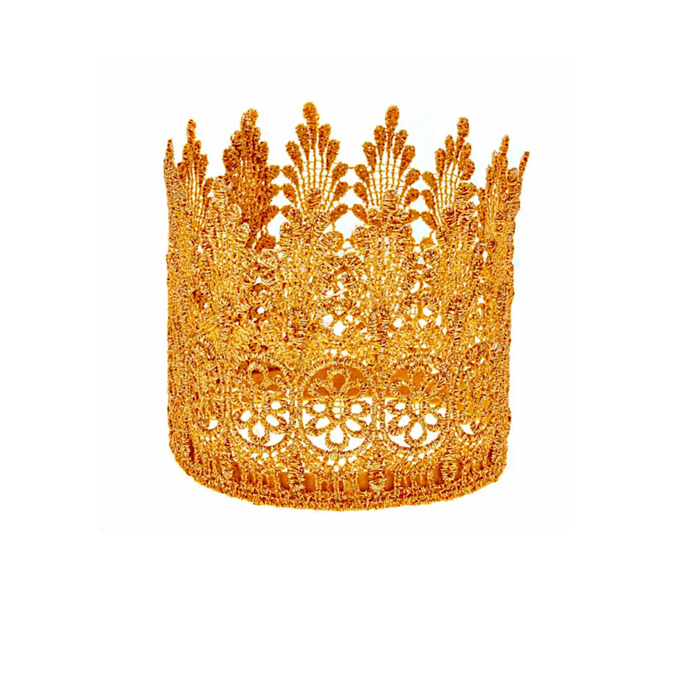 Bailey & Ava Bailey & Ava Gold Top Hat Crown