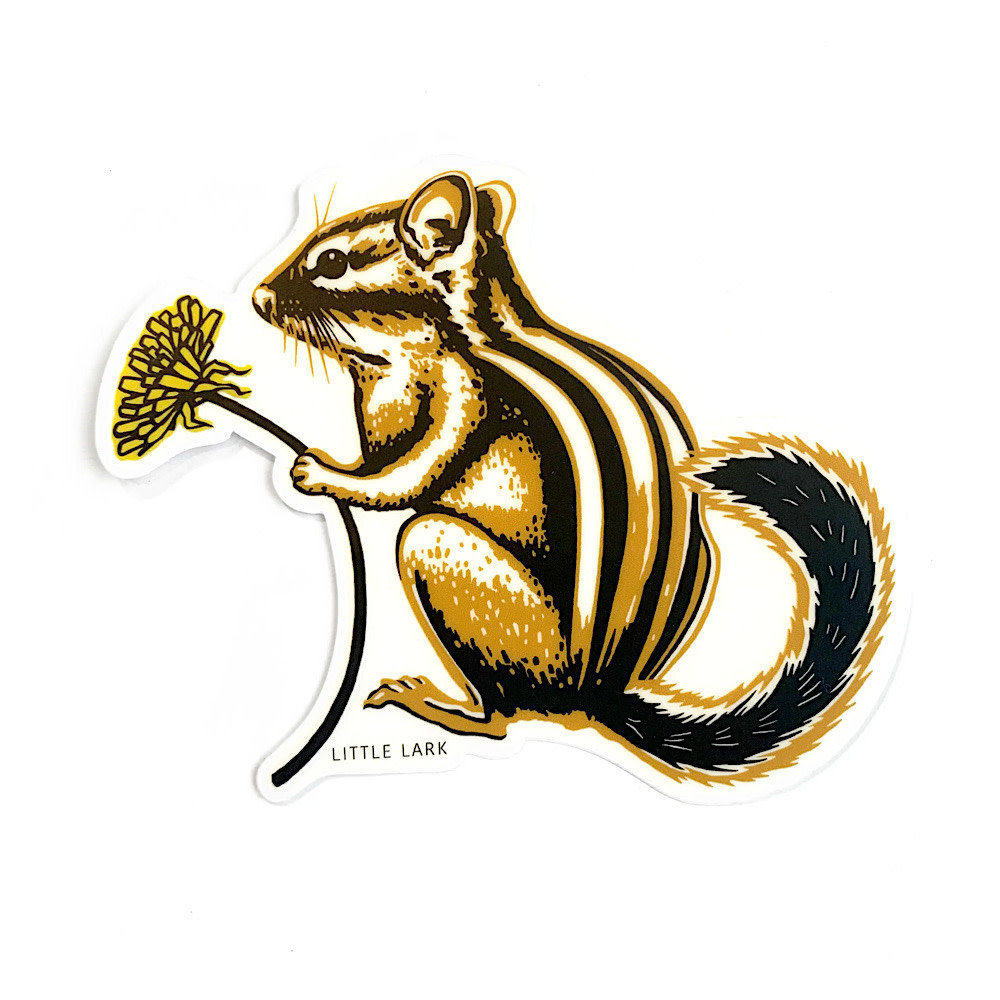 Little Lark - Chipmunk Sticker