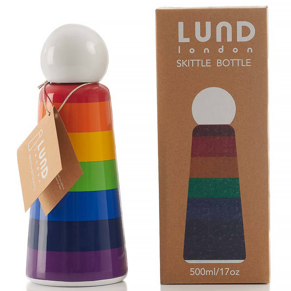 Lund London Lund London Skittle Bottle Original 500ml - Rainbow