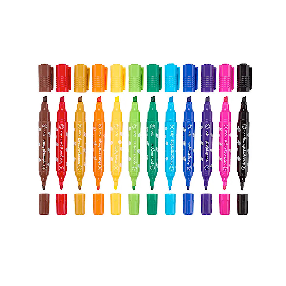 Ooly Yummy Double Ended Washable Markers