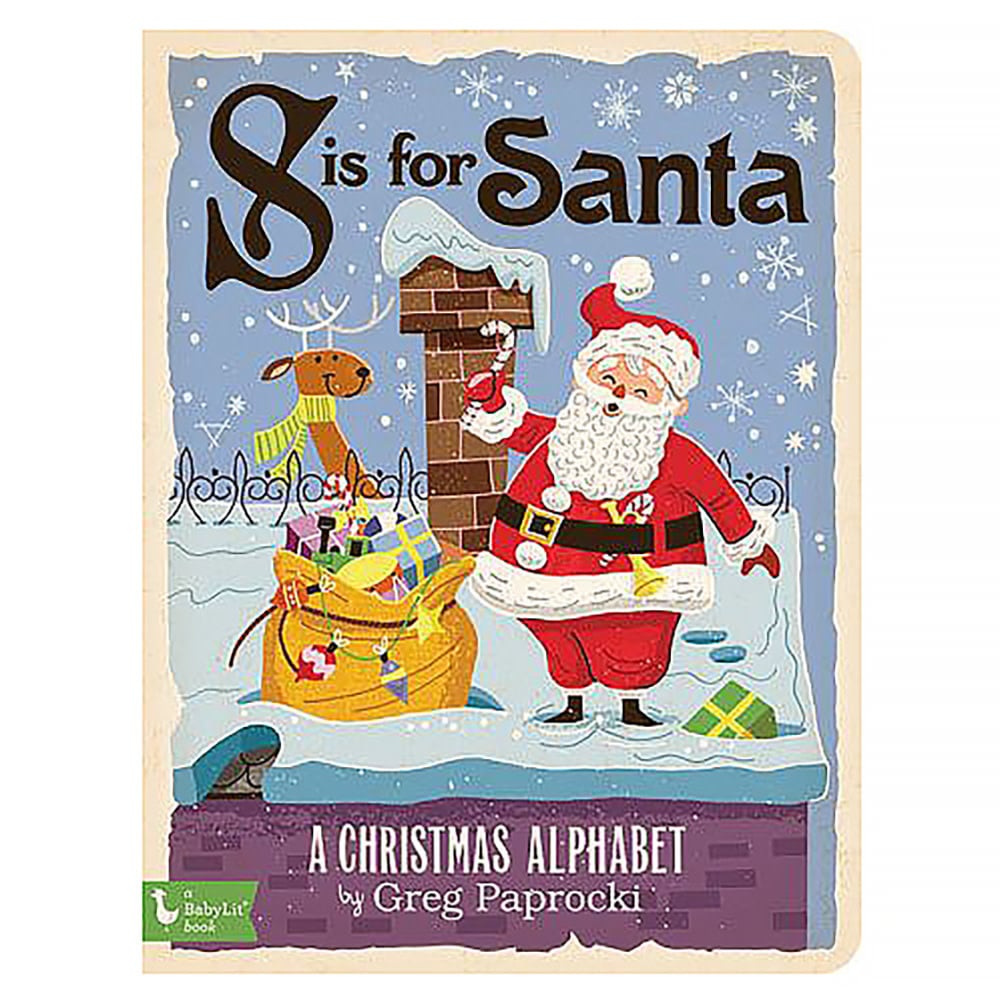 Gibbs Smith S is for Santa Board Book
