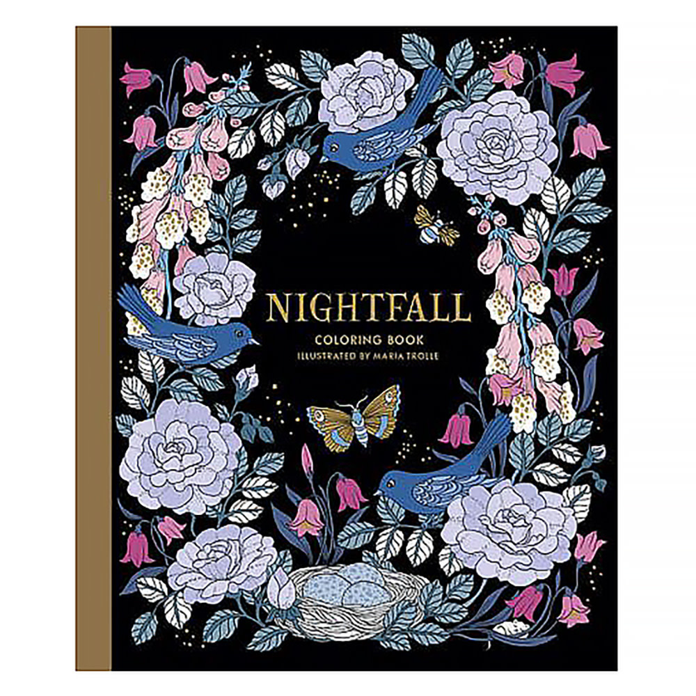 Nightfall Coloring Book Hardcover