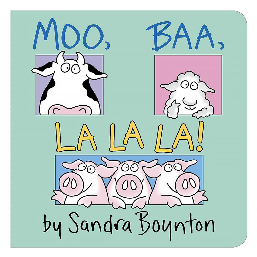Simon & Schuster Moo, Ba, La La La Board Book