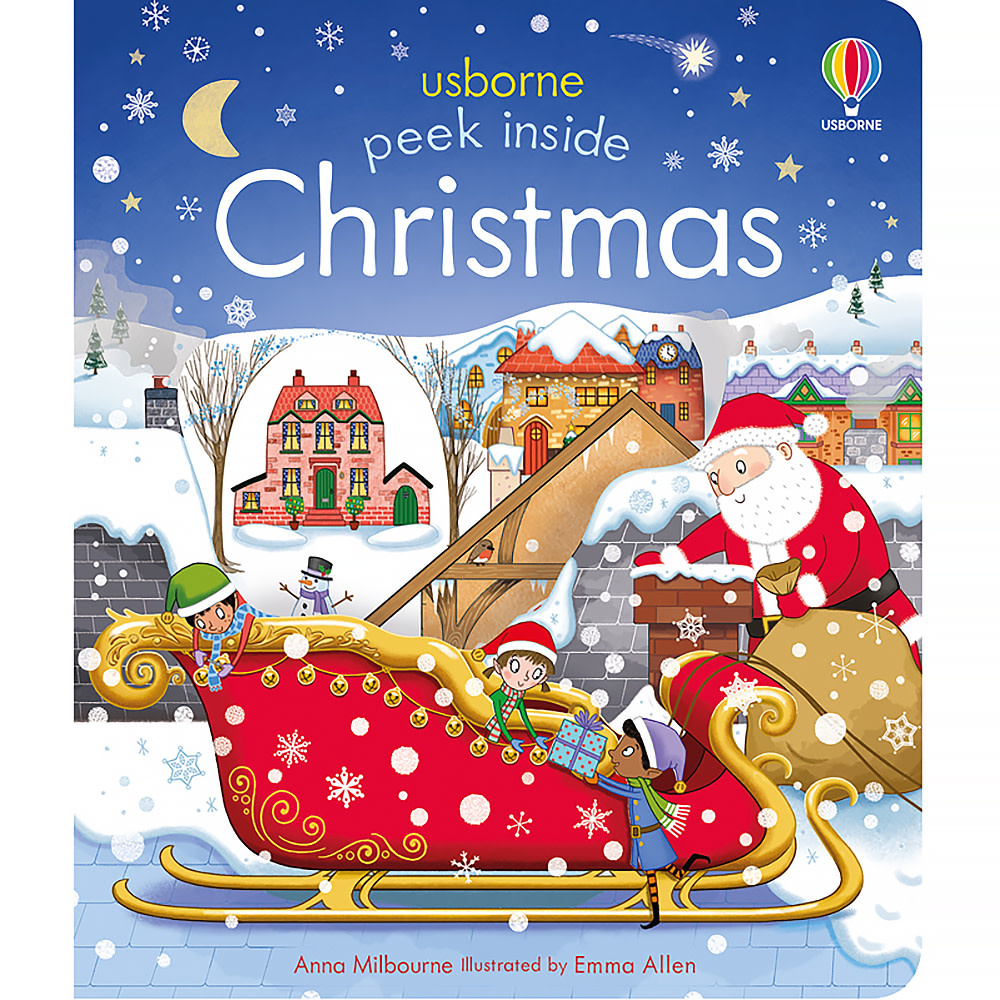 Peek Inside Christmas Board Book