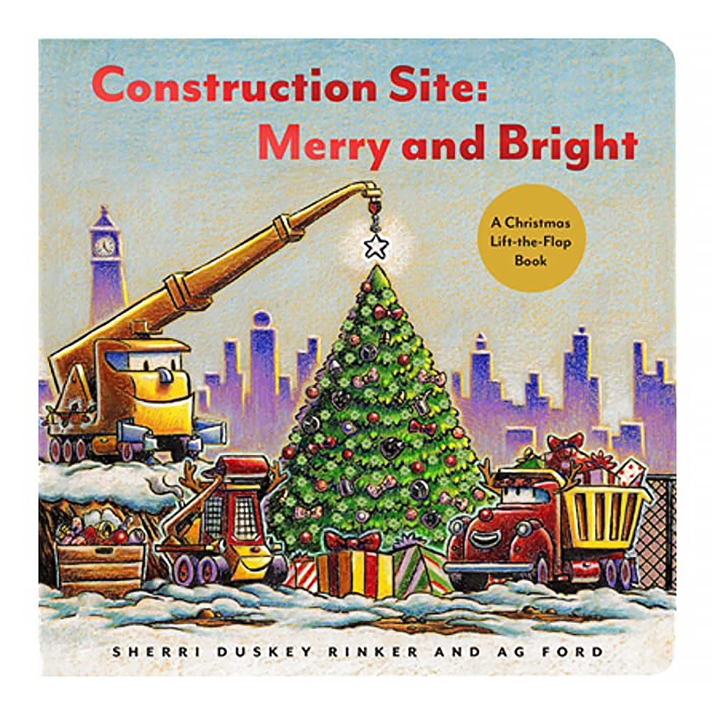 Chronicle Construction Site: Merry and Bright Hardcover Book