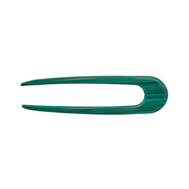 Machete Machete - French Hair Pin - Malachite