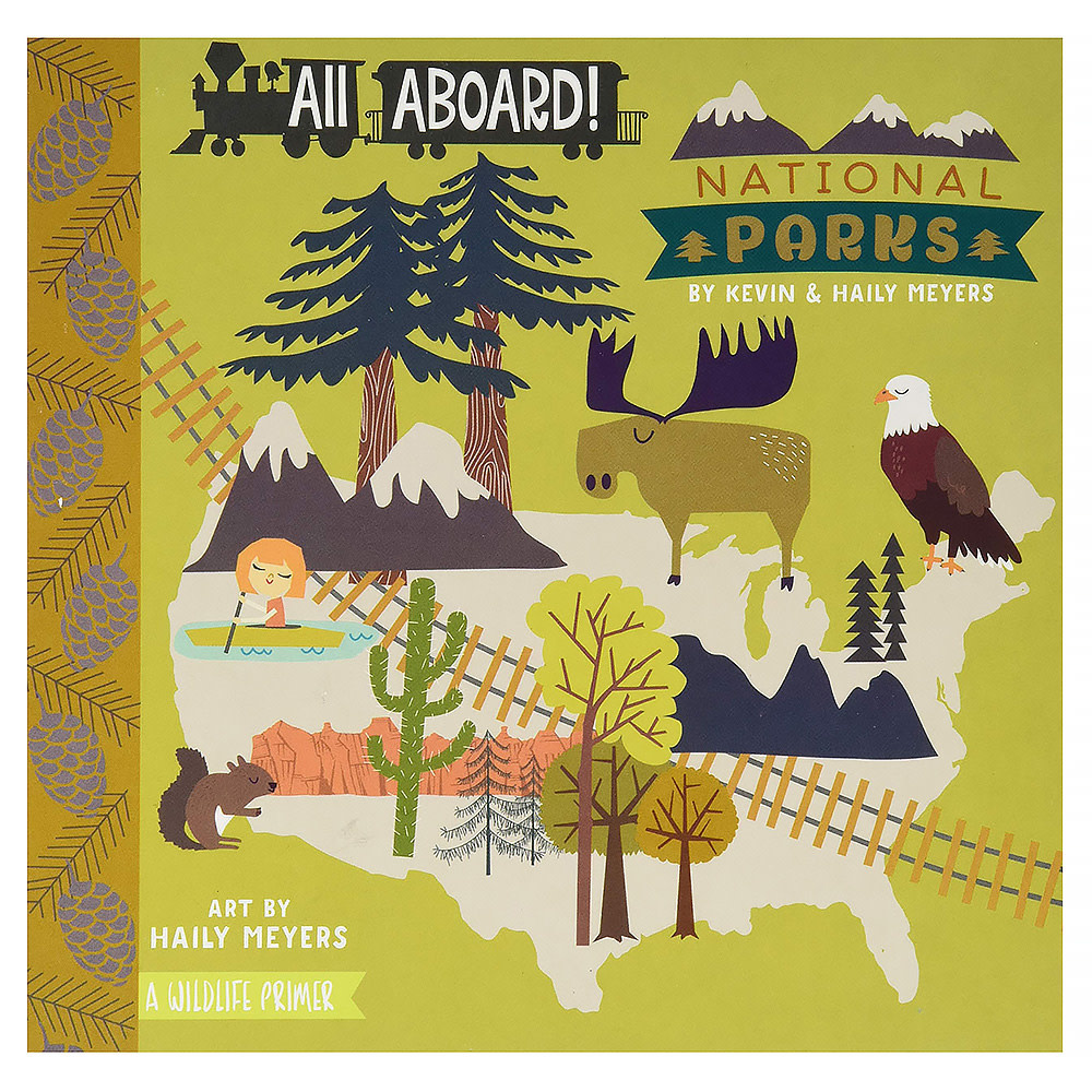 Gibbs Smith All Aboard National Parks Board Book