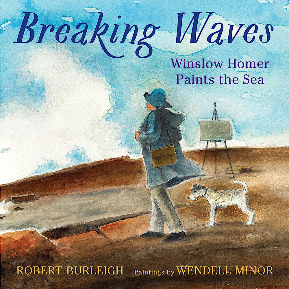 Penguin Random House Breaking Waves: Winslow Homer Paints the Sea Hardcover Book