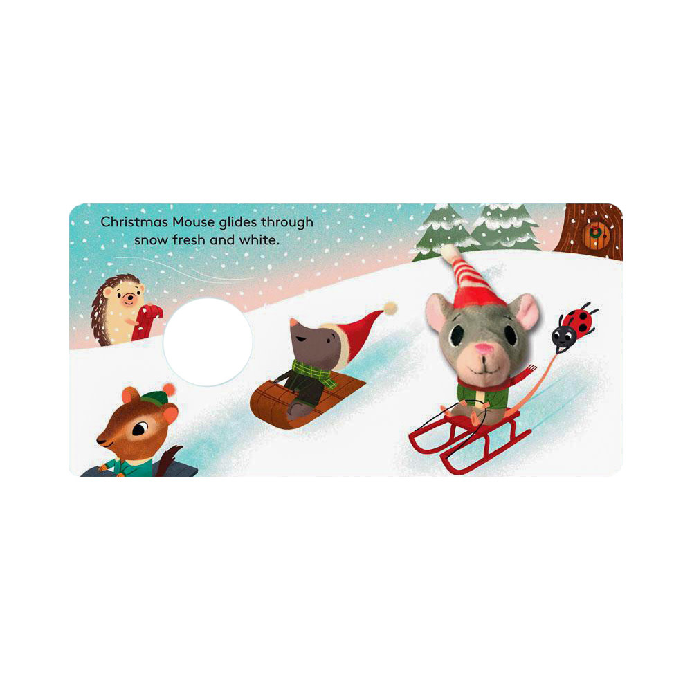 Christmas Mouse - Finger Puppet Book