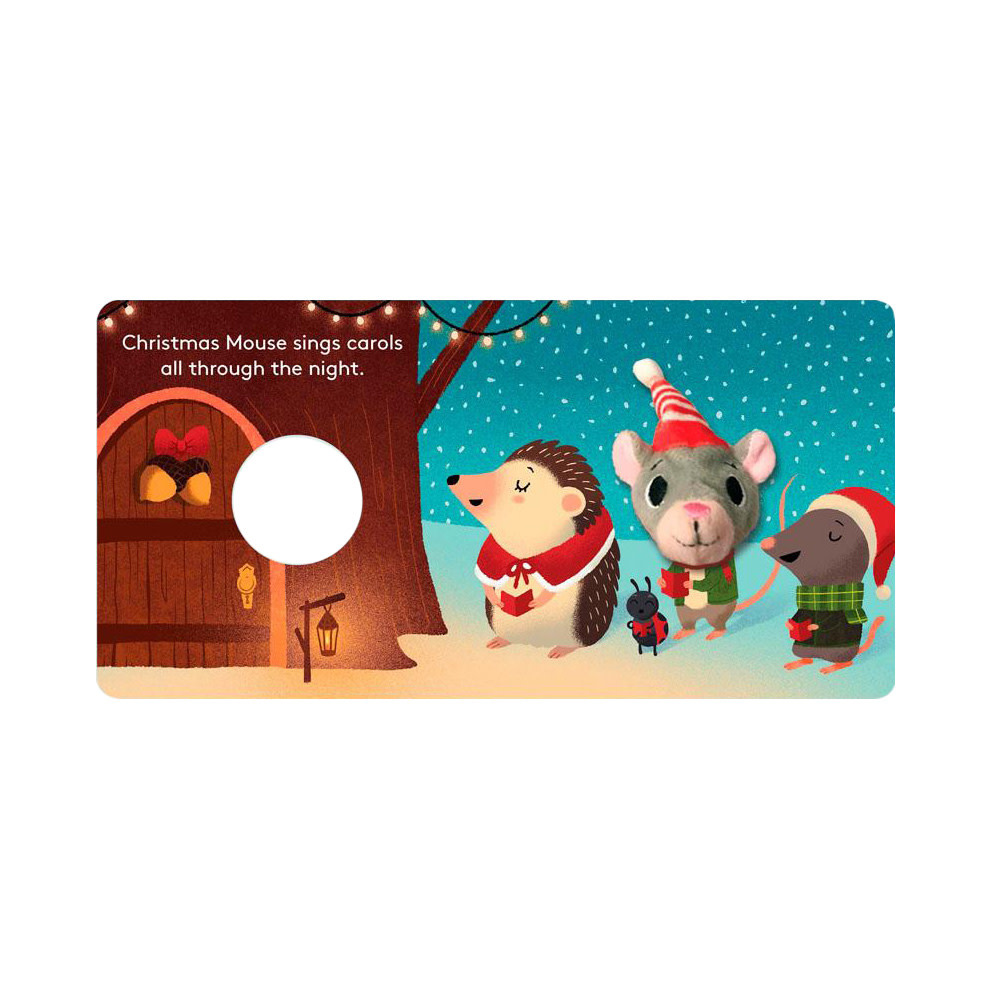 Christmas Mouse - Finger Puppet Book