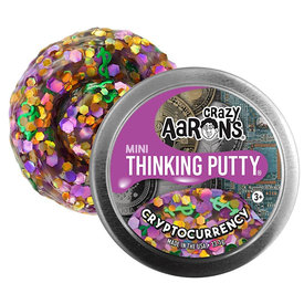Crazy Aaron's Crazy Aaron's Thinking Putty Mini - 2" - Cryptocurrency