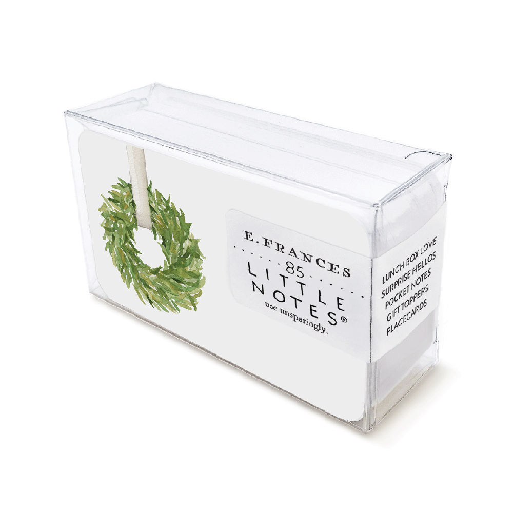 E Frances Paper E. Frances Little Notes - Classic Wreath