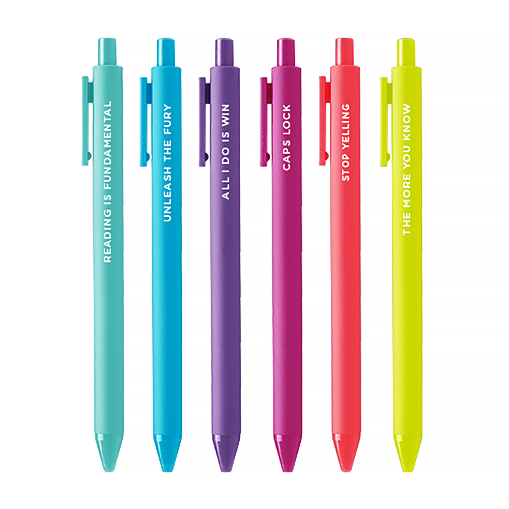 Talking Out of Turn Jotter Marker Set - Unleash The Fury