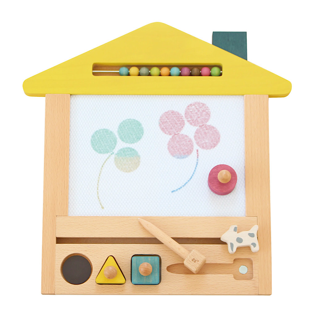 Kiko+ & gg* Oekaki House Magic Drawing Board - Yellow Dog