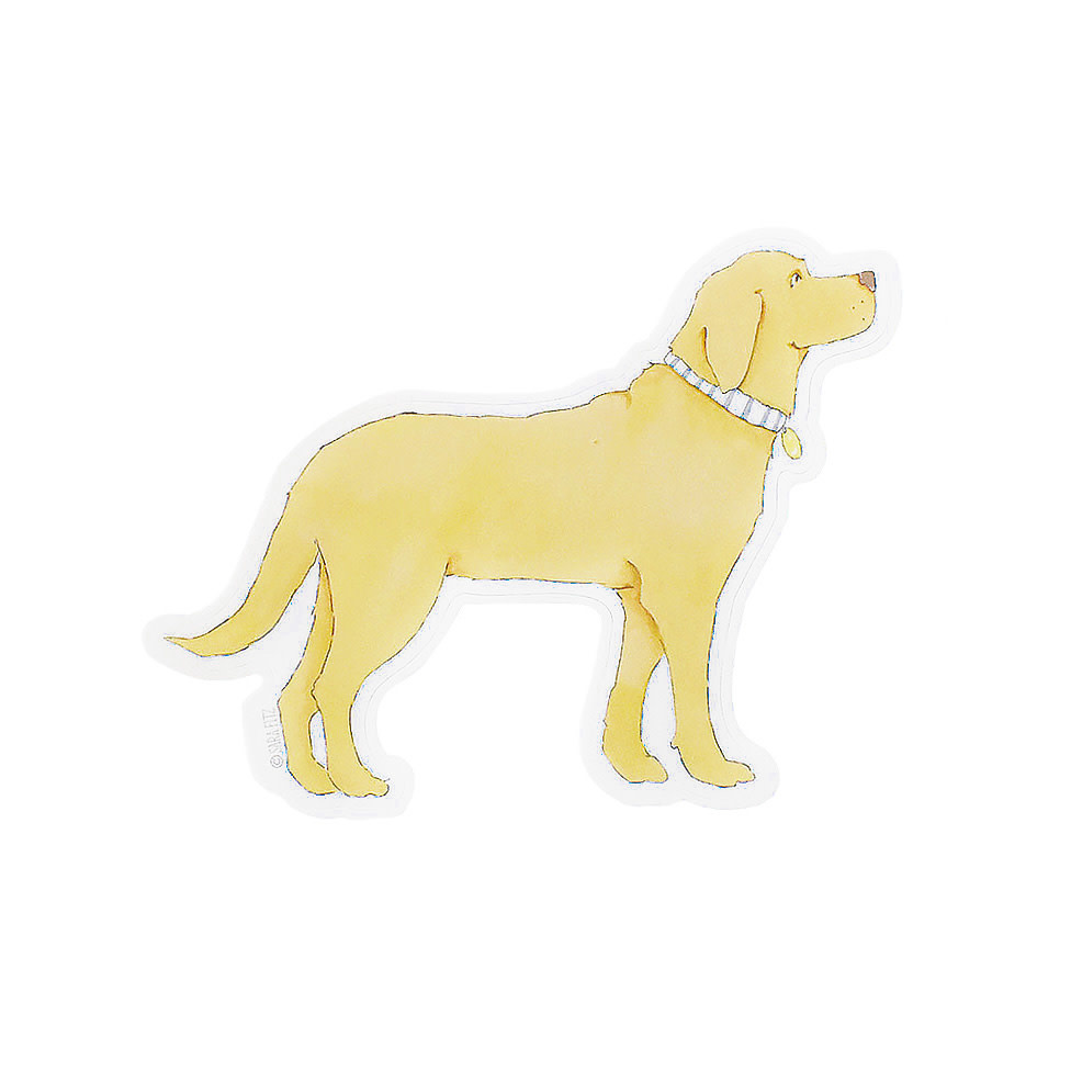 Sara Fitz - Sticker - Golden Pup