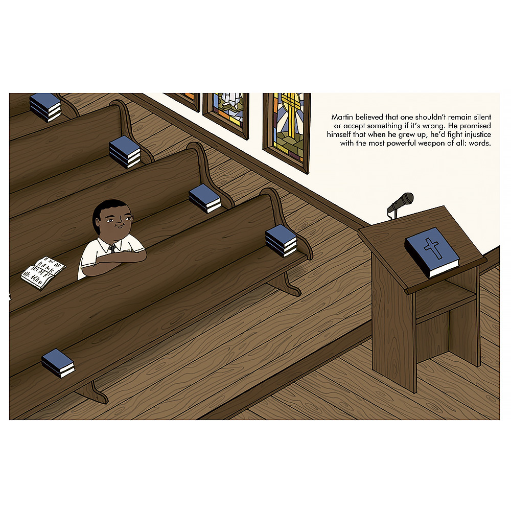 Little People, Big Dreams - Martin Luther King Jr. Hardcover Book