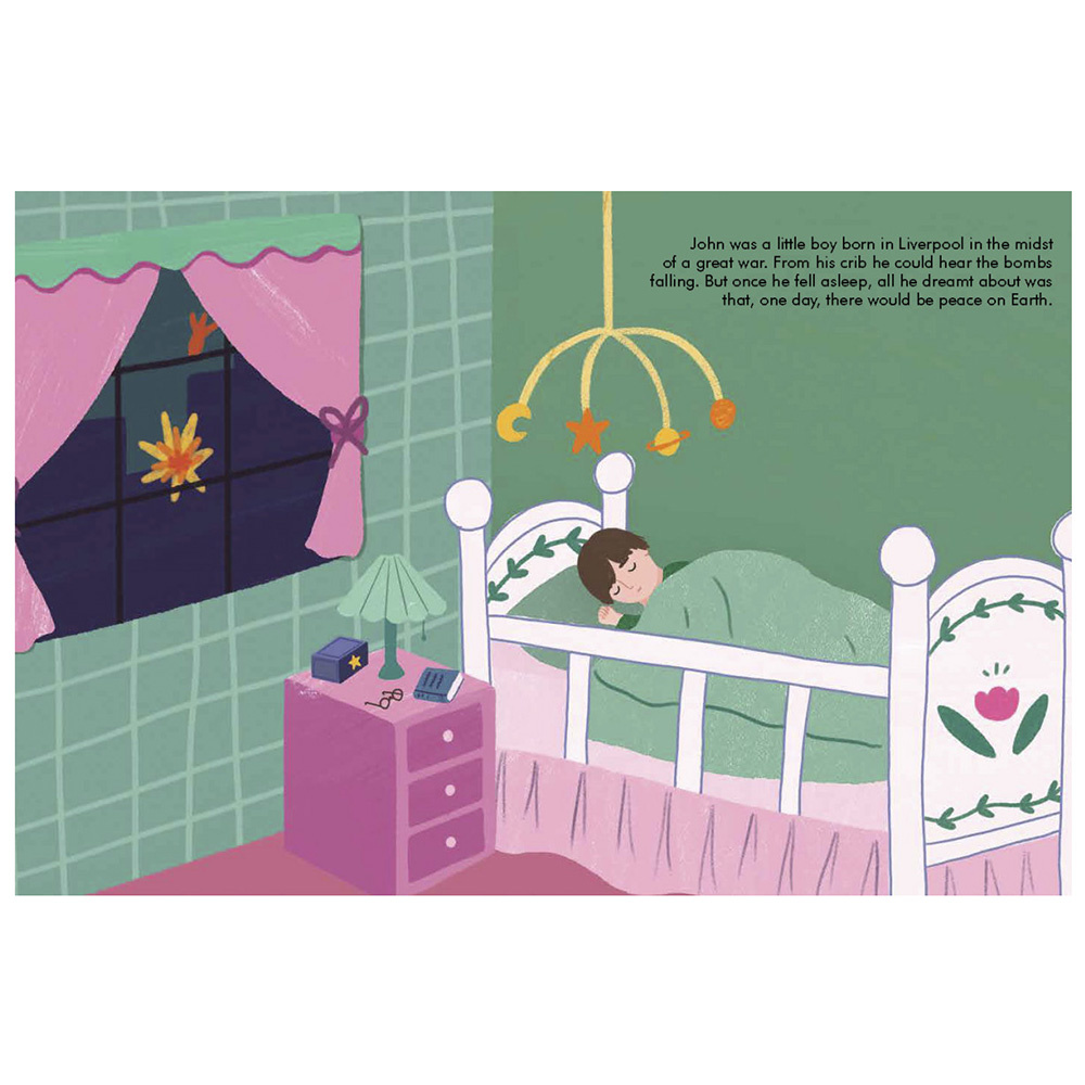 Little People, Big Dreams - John Lennon Hardcover Book