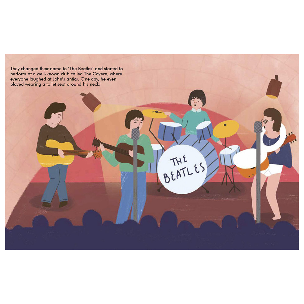Little People, Big Dreams - John Lennon Hardcover Book