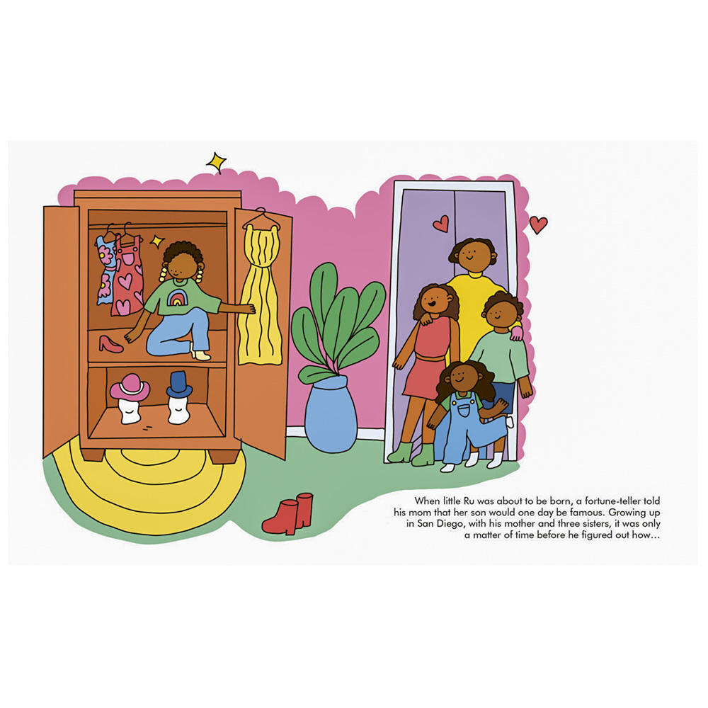 Little People, Big Dreams - Ru Paul Hardcover Book