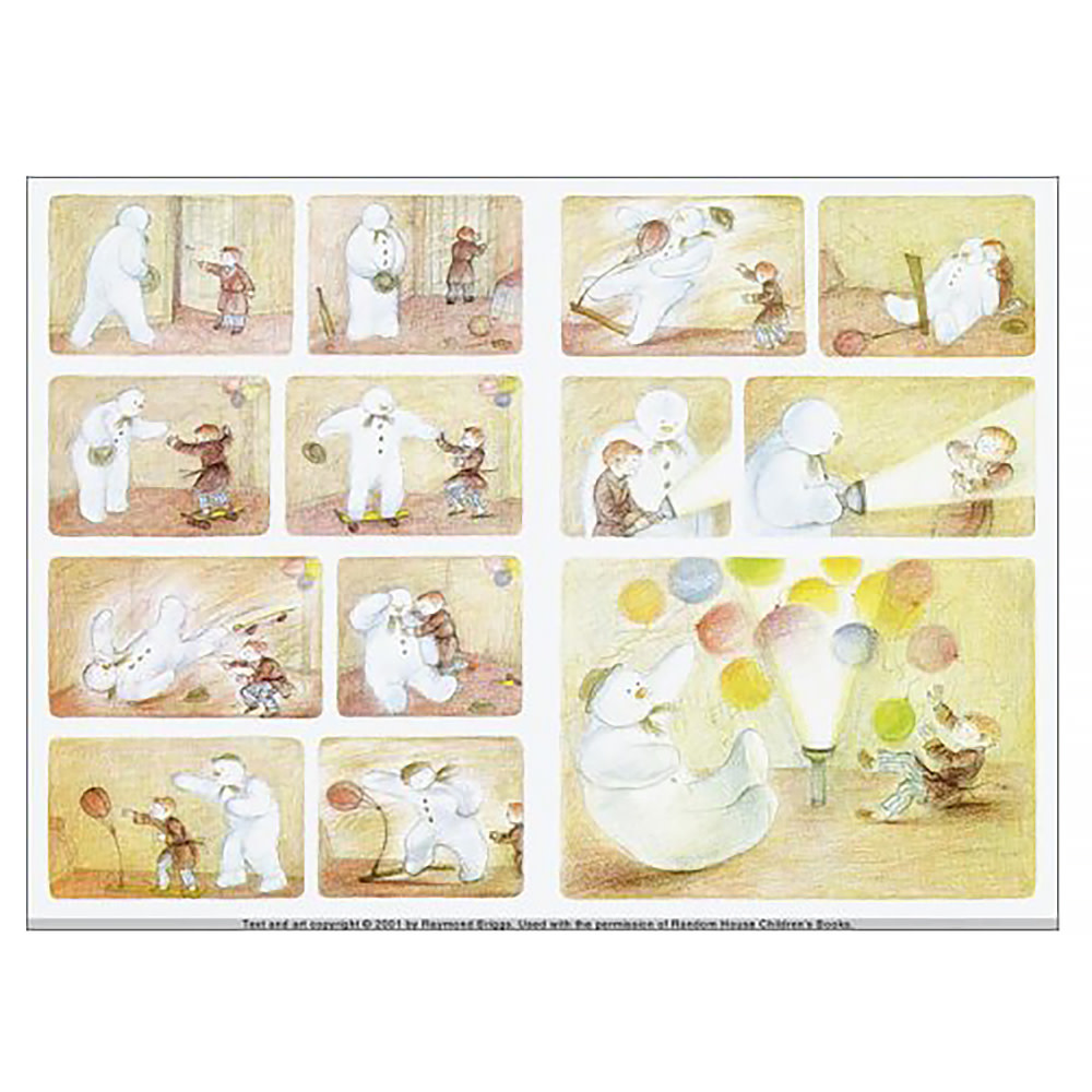The Snowman Hardcover Book