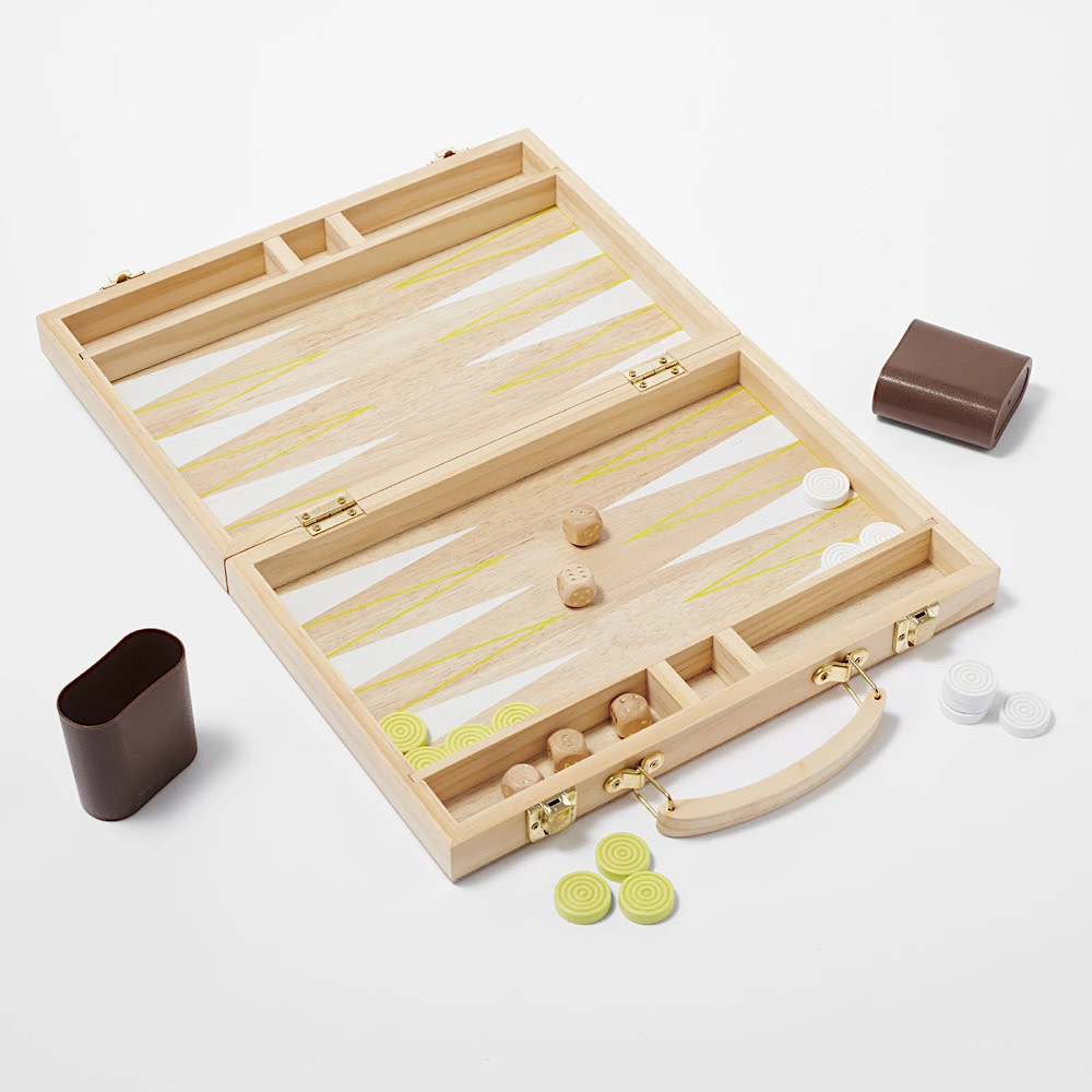 Sunnylife Wooden Backgammon