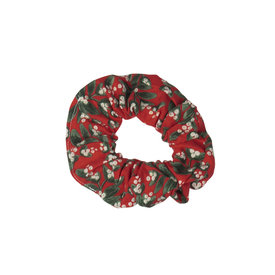 Two Little Beans and Co. Two Little Beans Scrunchie - Red Mistletoe