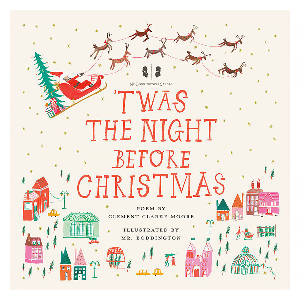 Mr. Boddington's Studio - 'Twas the Night Before Christmas Hardcover Book
