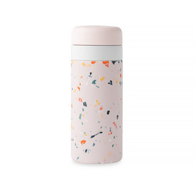 Porter Porter - Insulated Ceramic Bottle 16oz - Blush Terrazzo