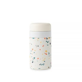 Porter Porter - Insulated Ceramic Bottle 12oz - Cream Terrazzo
