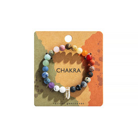 GeoCentral Chakra Bracelet - Crystal Point