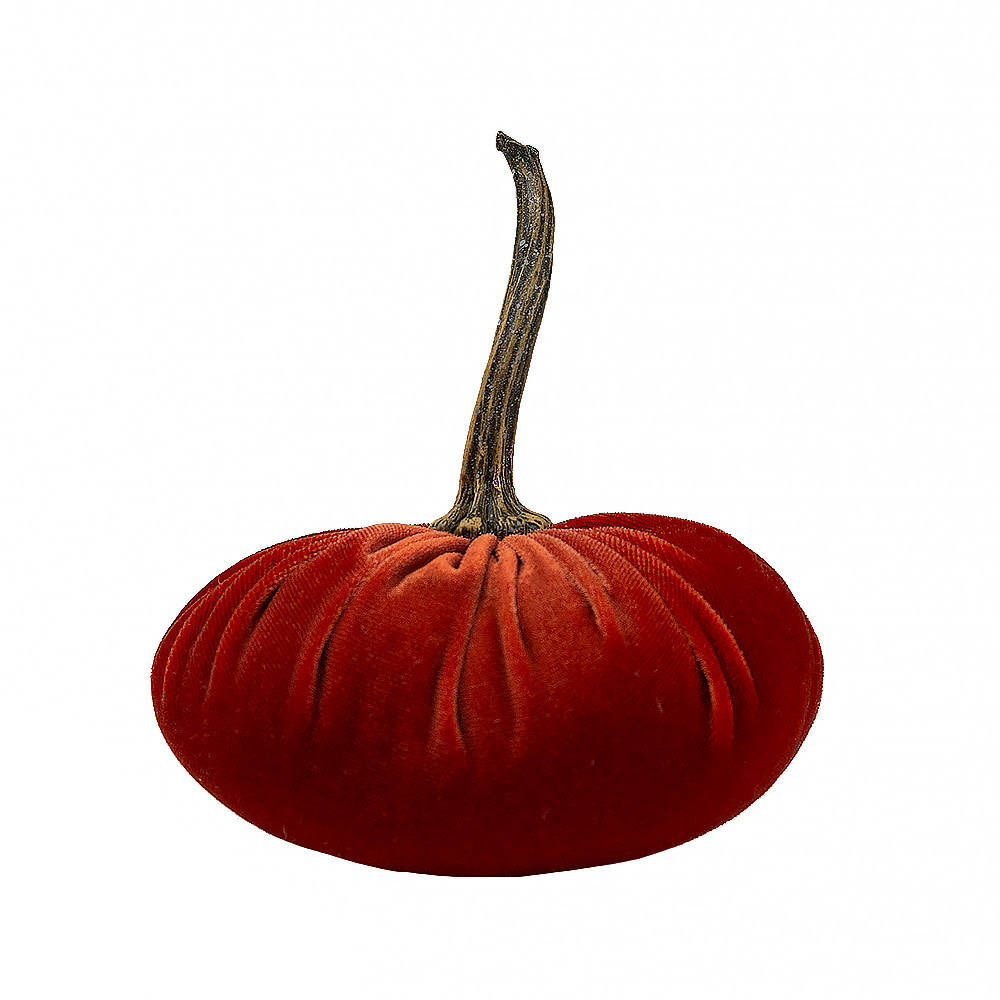 Your Heart's Content Your Heart's Content - Small Velvet Pumpkin - Rust
