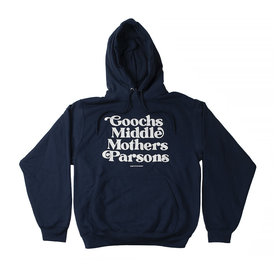 Annie Taylor Design Annie Taylor Beaches Hoodie - Blue with White Lettering