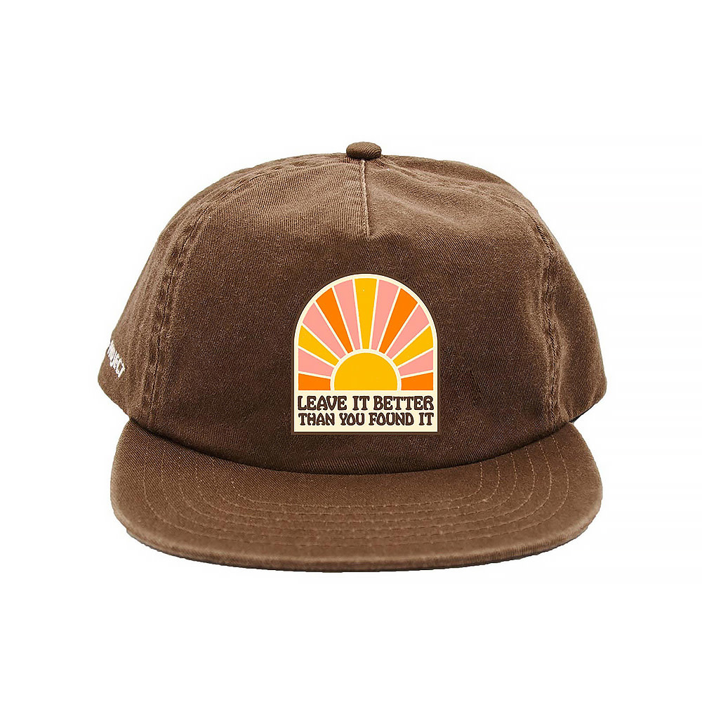Parks Project Parks Project Patch Hat - Leave It Better Sunrise - Brown