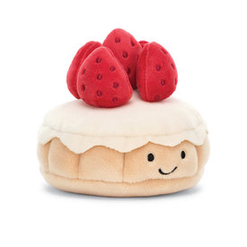 Jellycat Jellycat Pretty Patisserie - Tarte Aux Fraises