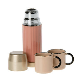 Maileg Maileg Thermos and Cups - Soft Coral