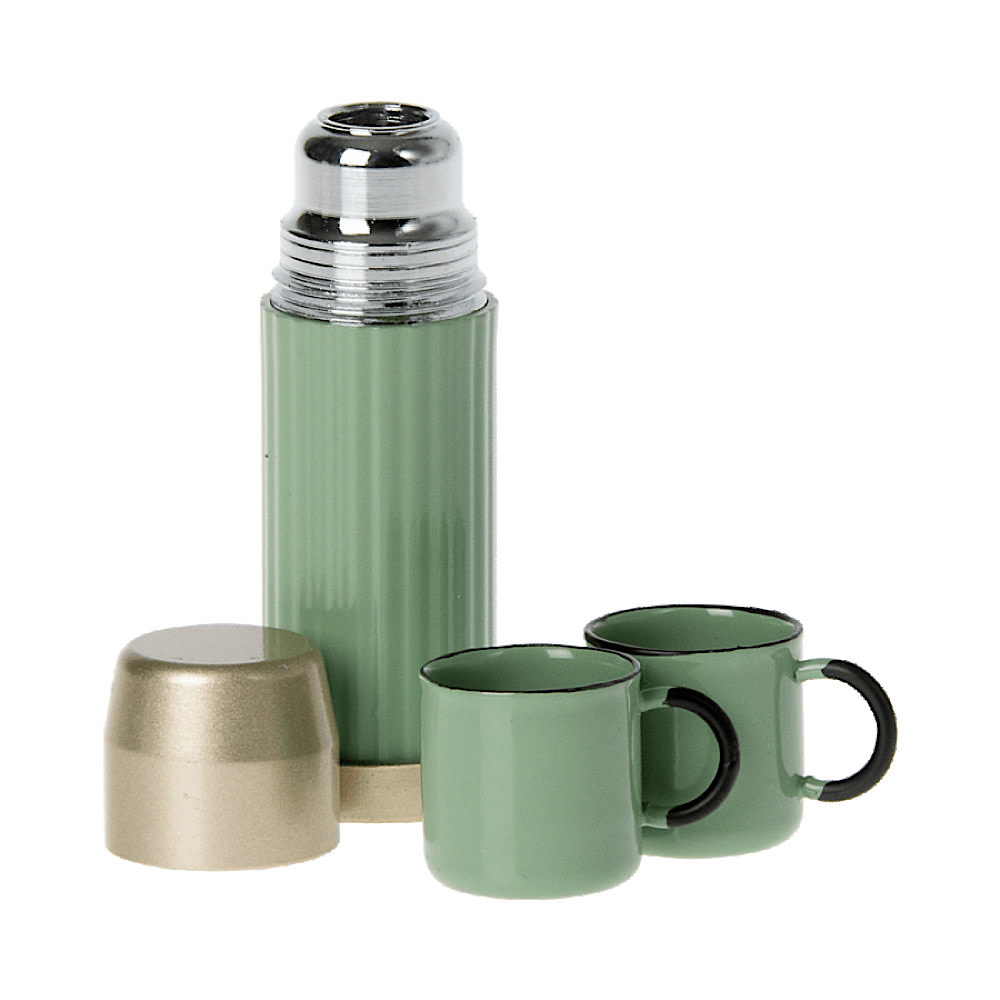 Maileg Maileg Thermos and Cups - Mint