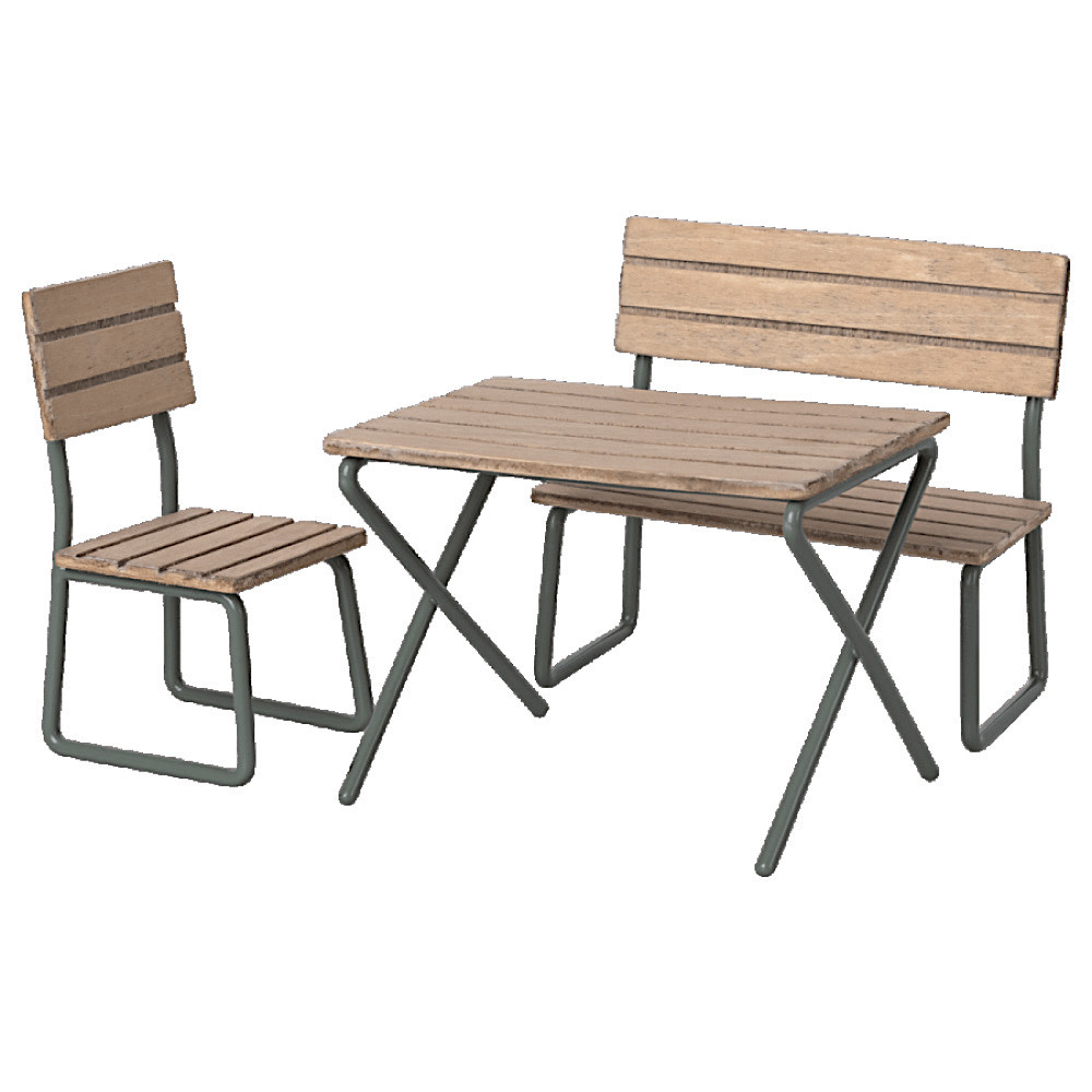 Maileg Garden Table & Chair Set For Mice