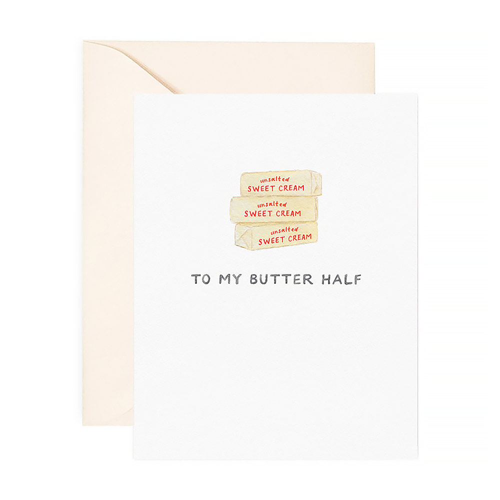 Amy Zhang - To My Butter Half Card