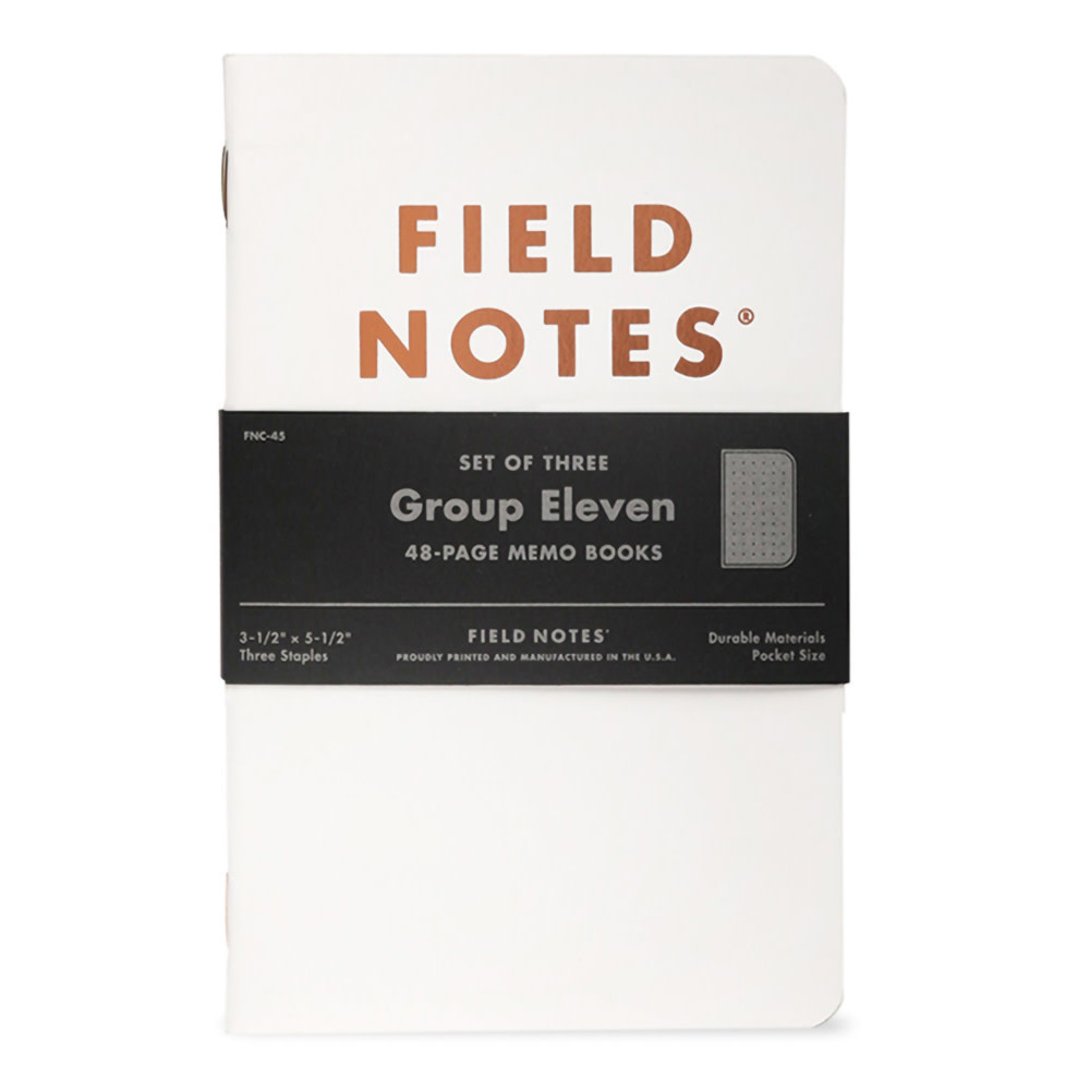 Field Notes - Group Eleven Notebooks - 3 Pack