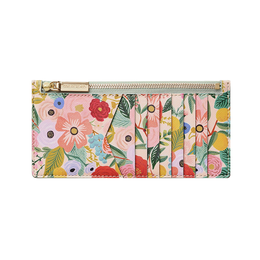 Rifle Paper Co. Rifle Paper Co. - Slim Card Wallet - Garden Party