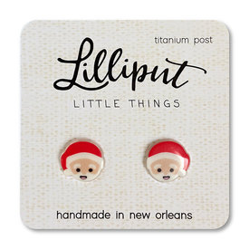 Lilliput Little Things Lilliput Little Things Earrings - Santa Clause