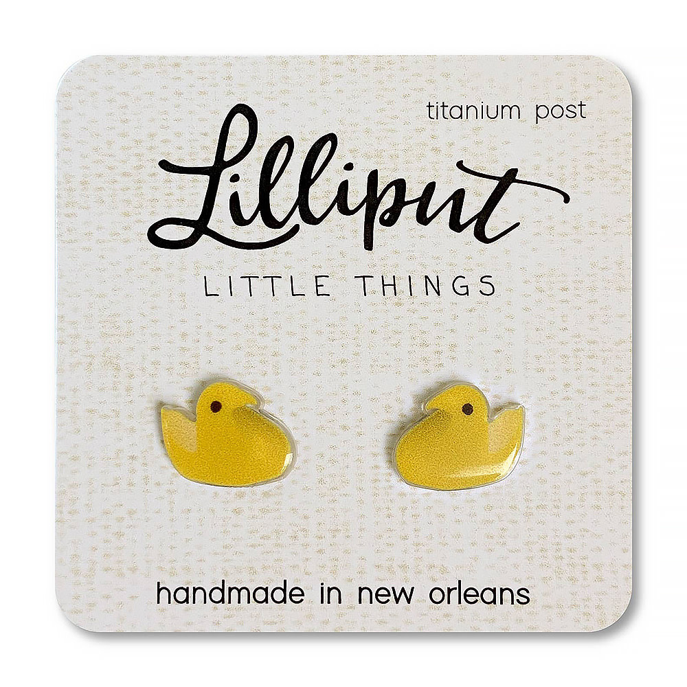 Lilliput Little Things Lilliput Little Things Earrings - Easter Chick
