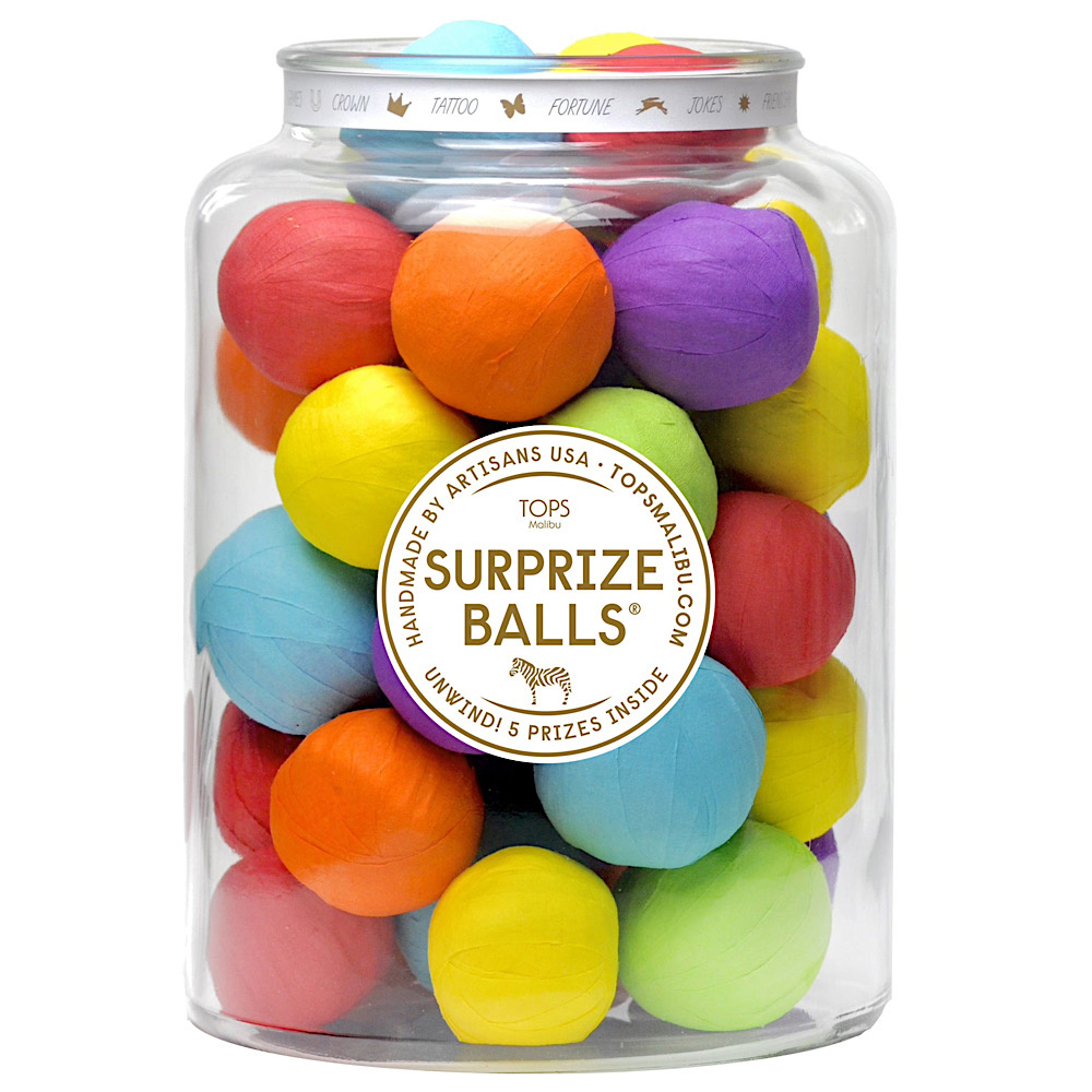 Tops Malibu Mini Surprize Balls - Multi-Colored
