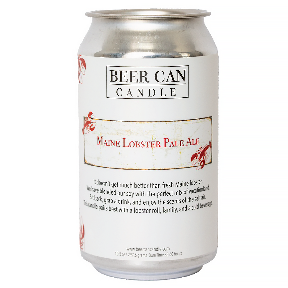 Beer Can Candle Beer Can Candle - Maine Lobster Pale Ale