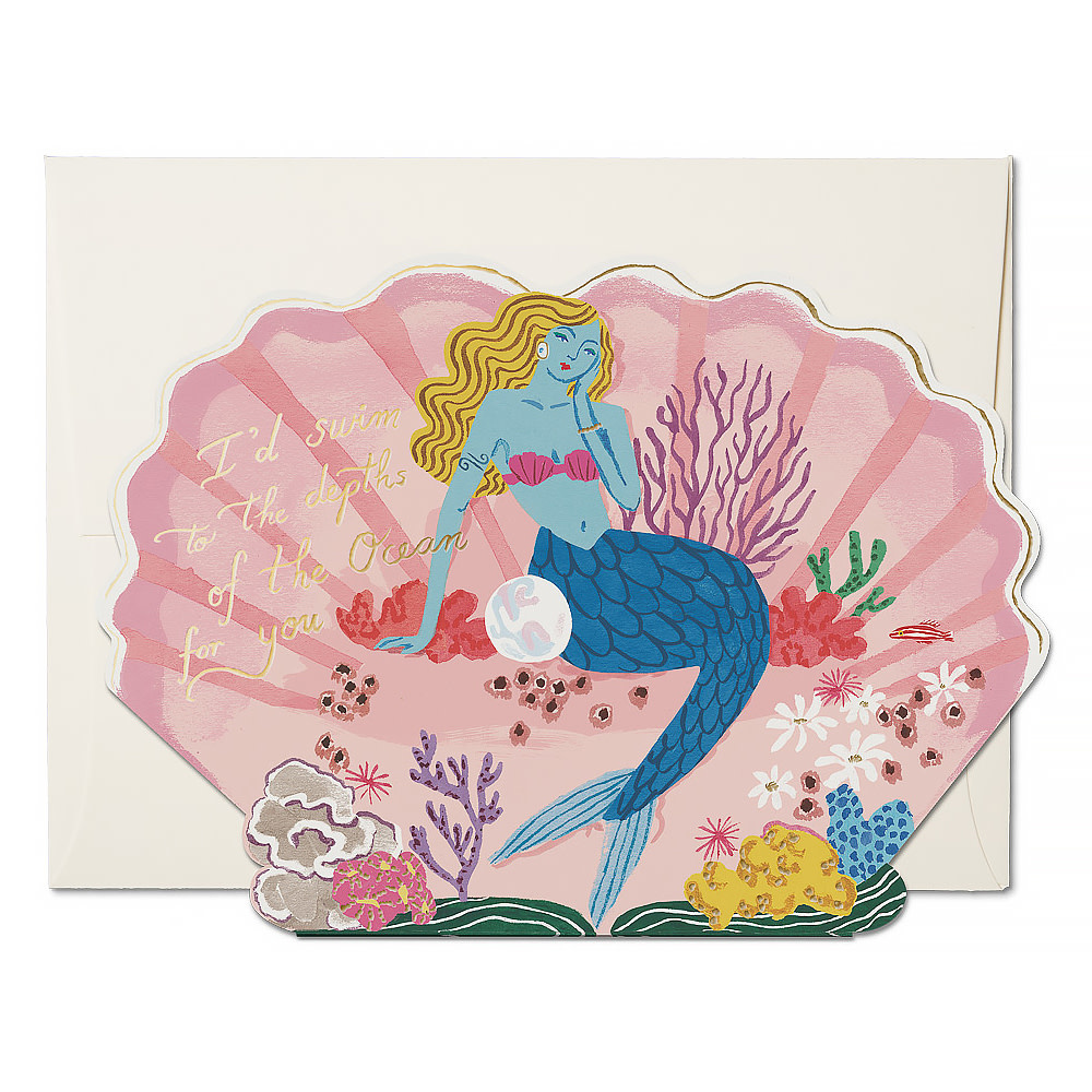 Red Cap Cards Red Cap Cards - Blue Mermaid