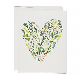 Red Cap Cards Red Cap Cards - Floral Heart